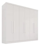 Guarda-roupa Casal 6 Portas 2 Gavetas França