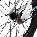 Bicicleta BMX 20" Pro-X Série 1 Aço Carbono Freio V-Brake Azul e Branco