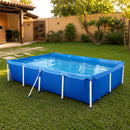 Piscina Estruturada Mor 3000l Retangular Standard Azul