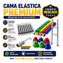 Cama Elastica Profissional Pula Pula Trampolim de 3,05m com Rede e 380 kg de Suporte