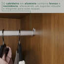 Guarda-roupa Casal 6 Portas 2 Gavetas França