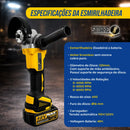 Kit Multi Ferramentas 4 Em 1 48v Sem Fio Com 2 Baterias Furadeira Parafusadeira Martelete Esmerilhadeira Chave De Impacto Com Maleta Alta Potência Uso Profissional E Doméstico Simake