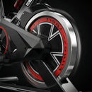 Bicicleta Ergométrica Bike Spinning 6kg Sensação Inércia Fitness Preto e Vermelho Sevenfit Para Cardio