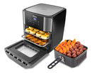 Fritadeira Air Fryer Oven Philco PFR2200 4 em 1 12 Litros 1800W Cor Preto