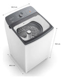 Máquina de Lavar Brastemp 14Kg Branca Smart Sensor- BWJ14AB