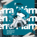 Serra Makita 4100nh3zx Mármore Com 2 Discos Diámetro 110mm