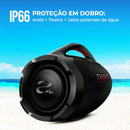 Caixa De Som Boombox Plus Aiwa Bbs-01b 200w Bt 30h Ip66 Usb