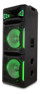 Caixa De Som Philco Extreme Ex Bass Preta 2500w Pcx30000 Bivolt