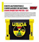 Fonte Automotiva Usina Smart Bat Meter 120A Bivolt 1500W Som Carro