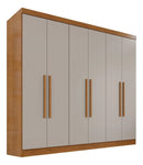 Guarda-roupa Casal 6 Portas 2 Gavetas França