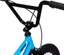 Bicicleta BMX 20" Pro-X Série 1 Aço Carbono Freio V-Brake Azul e Branco