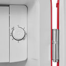 Frigobar Retrô Vermelho 93l Inverter Bivolt Midea