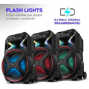 Caixa Amplificada Connect Lights Cm-400 Mondial Cor Preto