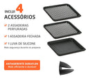 Fritadeira Air Fryer Forno Oven 12L, Mondial, 2000W - AFON-12L-BI -