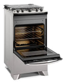 Fogão 4 Bocas Cinza FE4IG Mesa Inox Bivolt​ Electrolux