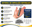 Cama Elastica Profissional Pula Pula Trampolim de 3,05m com Rede e 380 kg de Suporte