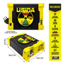 Fonte Automotiva Usina Smart Bat Meter 120A Bivolt 1500W Som Carro