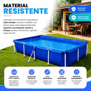 Piscina Estruturada Mor 3000l Retangular Standard Azul