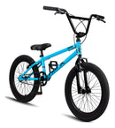 Bicicleta BMX 20" Pro-X Série 1 Aço Carbono Freio V-Brake Azul e Branco