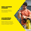 Lavadora de Alta Pressão Kärcher Compacta 1.500 PSI/Libras 1400W 300L/h com Aplicador de Detergente e Lança Regulável