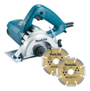 Serra Makita 4100nh3zx Mármore Com 2 Discos Diámetro 110mm