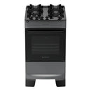 Fogão 4 Bocas Atlas Mônaco Top Glass Automático Mesa De Vidro Preto