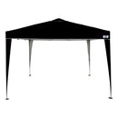 Tenda Gazebo 3x3 Mor X-Flex Sanfonada Oxford Silvercoating Azul-Escuro para Praia, Camping, Jardim, Eventos e Feira Desmontável